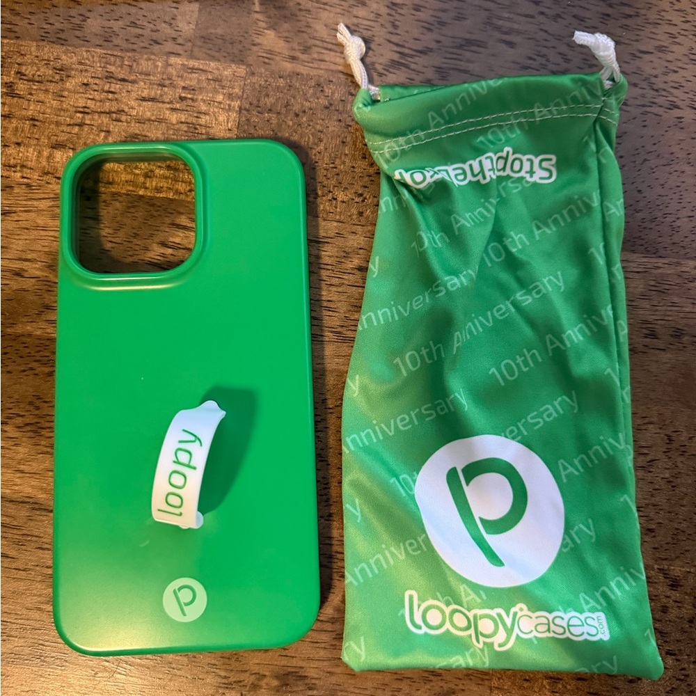 Loopy Case Vibrant Green Phone Cover